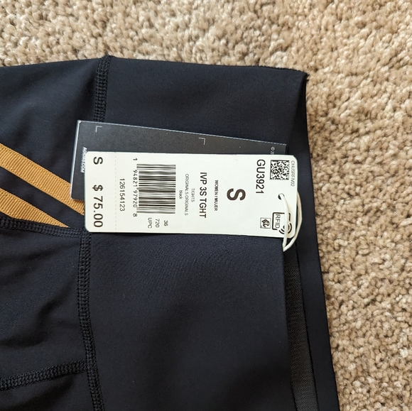 Beyonce Ivy Park x Adidas 3 Stripe Mesh Tights - Picture 4 of 5